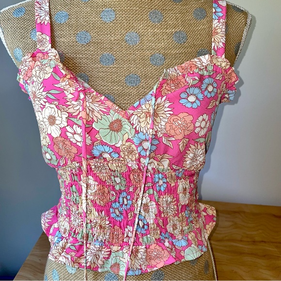 Sienna Sky Floral Tank Top - Picture 3 of 9